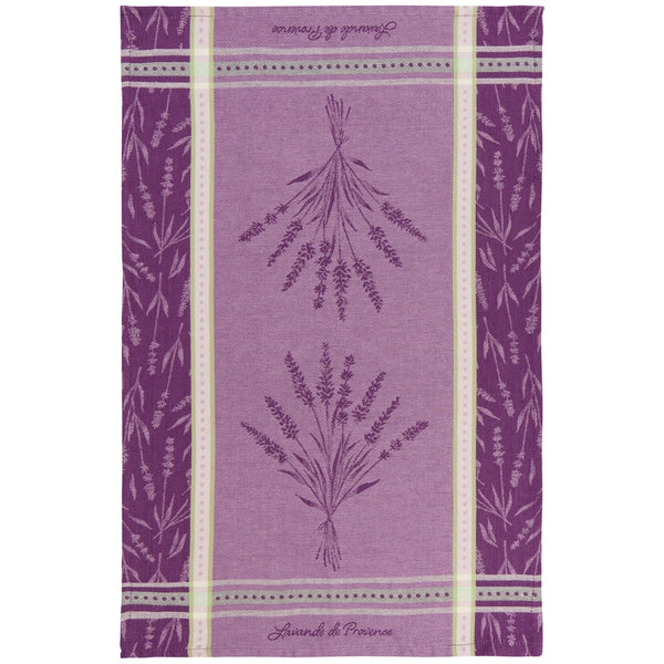 Lavender Jacquard Tea Towel