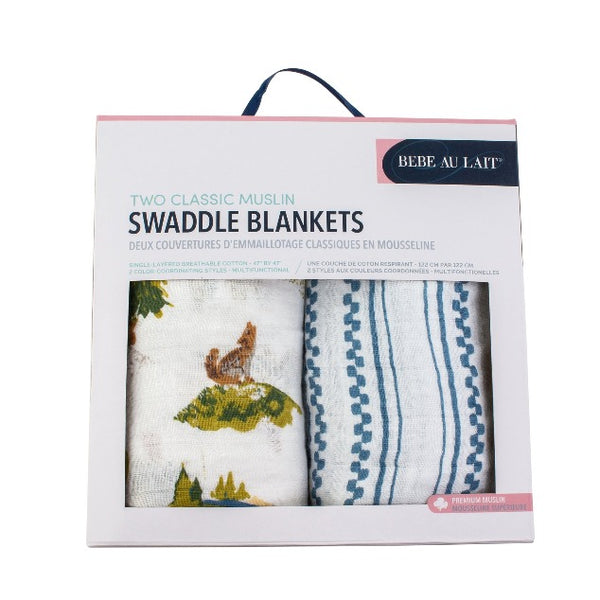 Wyoming and Western Swaddle Set