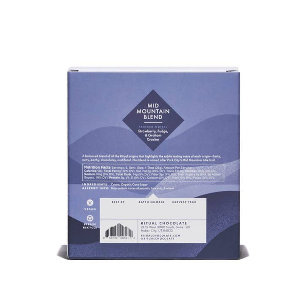 Drinking Chocolate, Mid Mountain Blend 65%