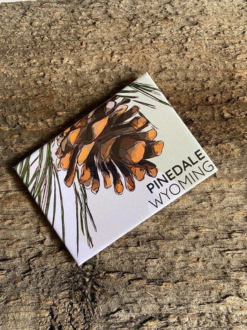 Pinecone Pinedale Magnet