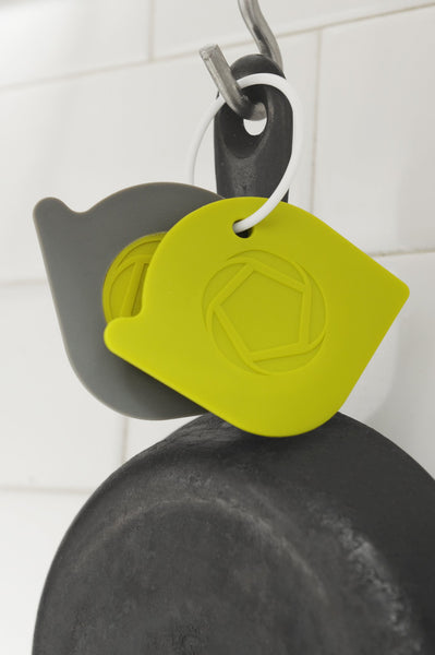 Green Pan Scraper Set