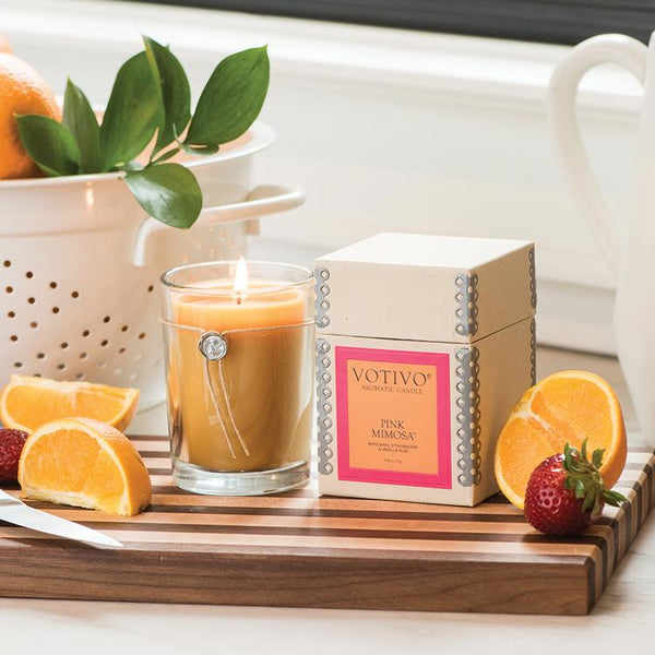 Pink Mimosa Aromatic Candle