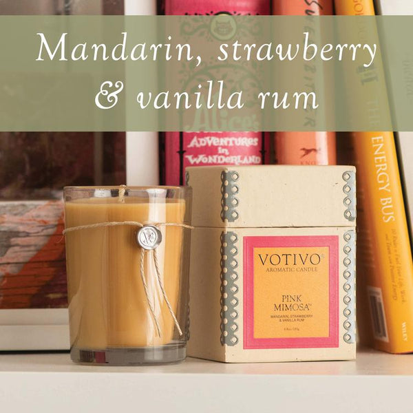 Pink Mimosa Aromatic Candle