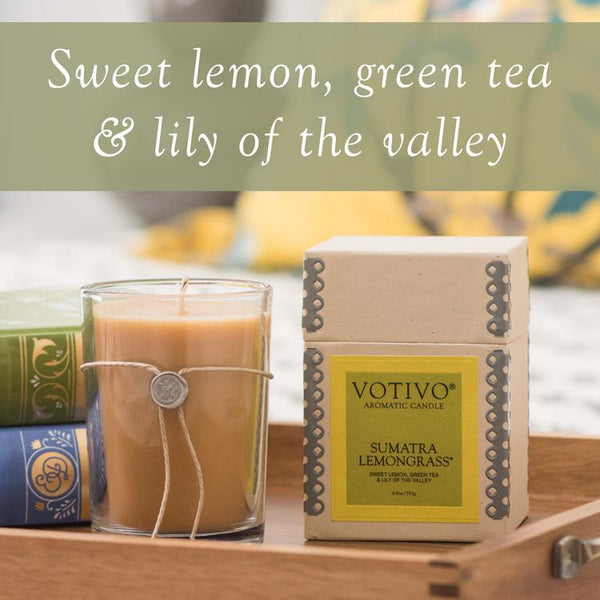 Sumatra Lemon Grass Aromatic Candle