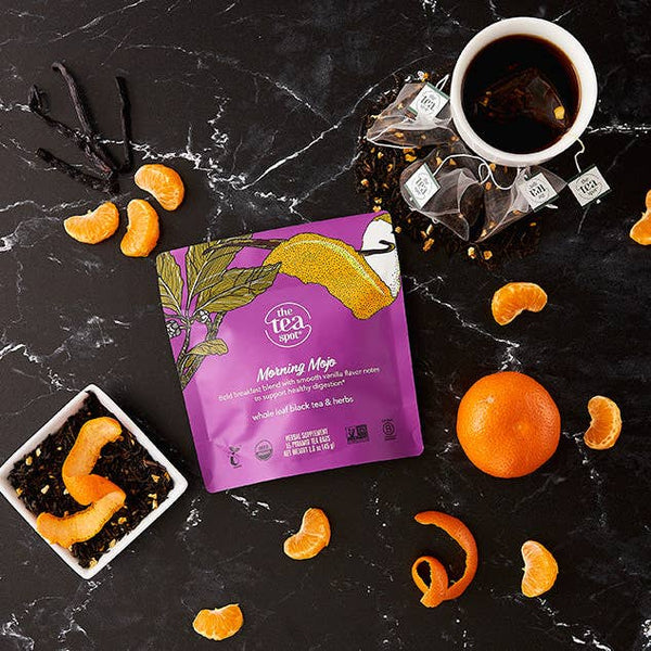 Morning Mojo Organi Pu'erh Tea (15 Sachets)