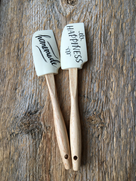 Happiness is Homemade Mini Spatula Set of 2