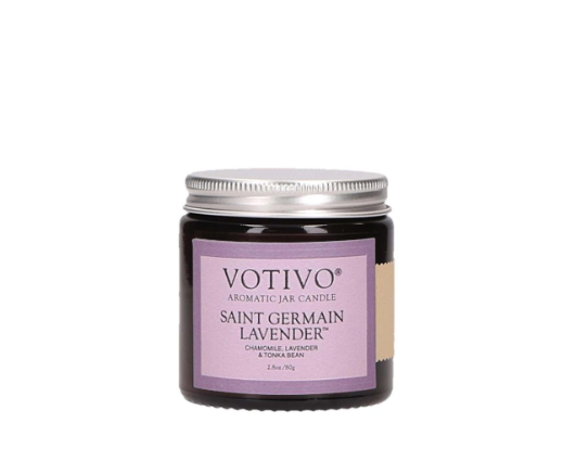 Saint Germain Lavander Jar Candle