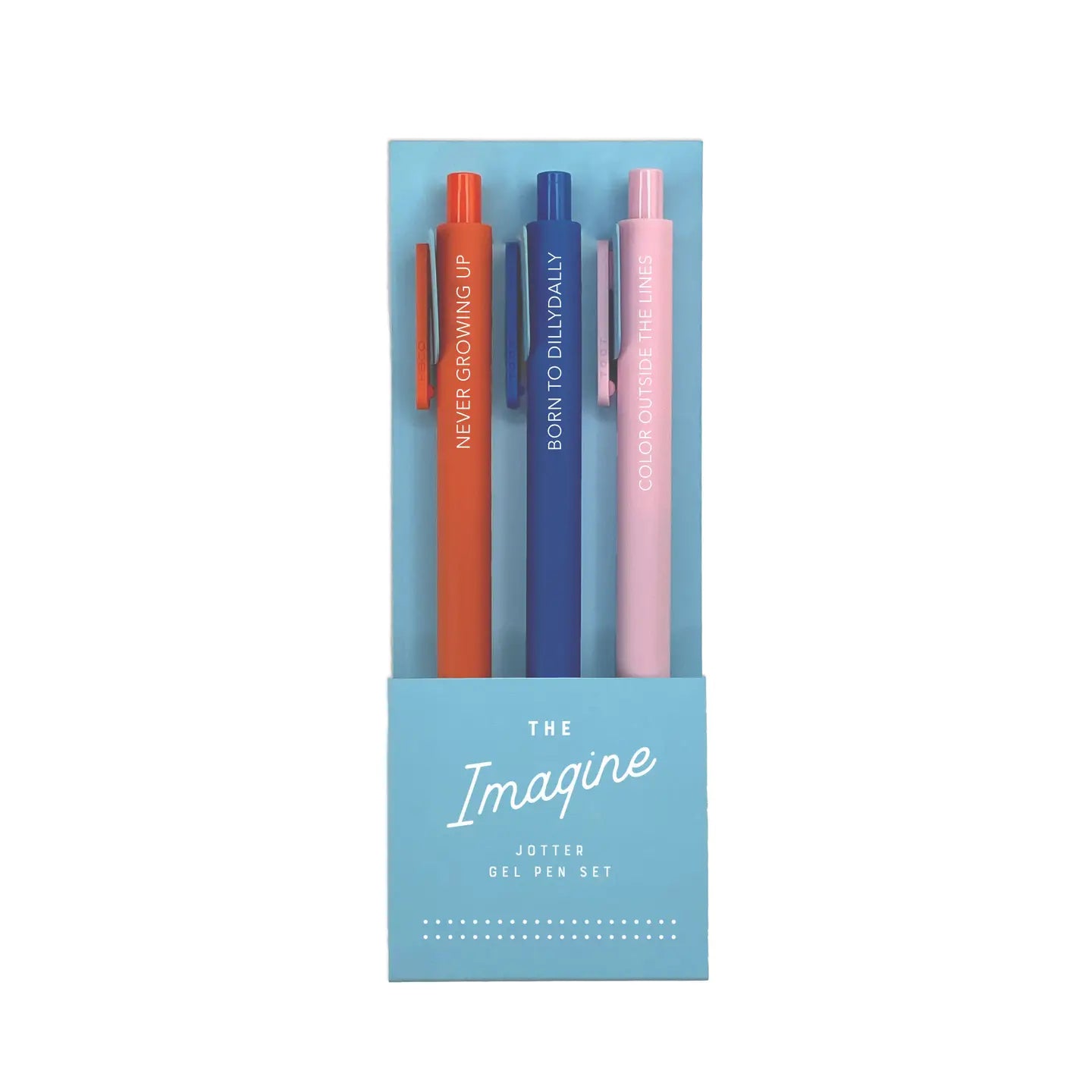Gel Pen Set of 3, Imagine