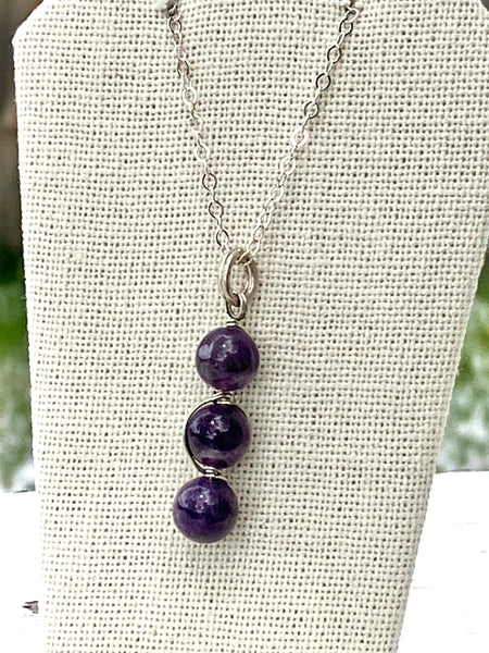 Assorted Gemstone Pendant Necklaces