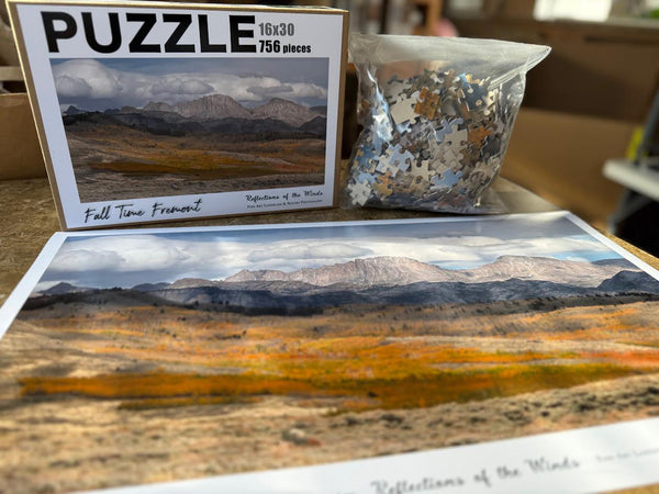 Fall Time Fremont Puzzle, 16x30