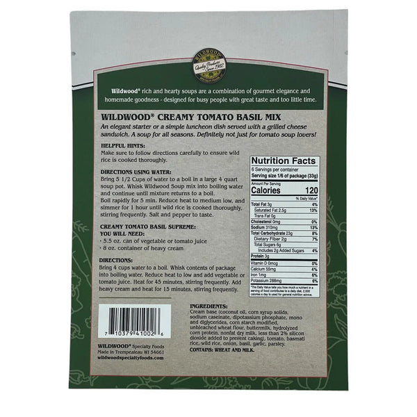 Tomato Basil Soup Mix