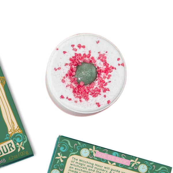 Witching Hour w Adventurine Bath Bomb