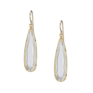 White Dangle Earrings