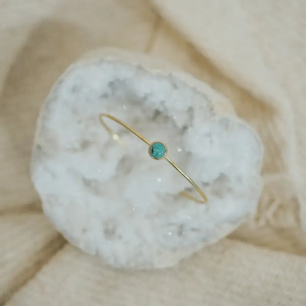 Hyalite Turquoise Stacker Cuff