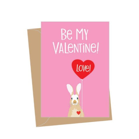 Valentine Rabbit Mini Card