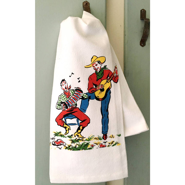 Tea Towel, Singing Cowboys