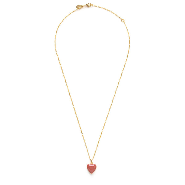 Canyon Rose Heart Locket Necklace