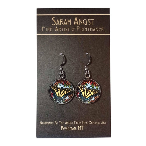 Swallowtail Butterfly Earrings