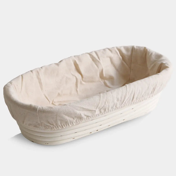 Oblong Bread Basket With Liner