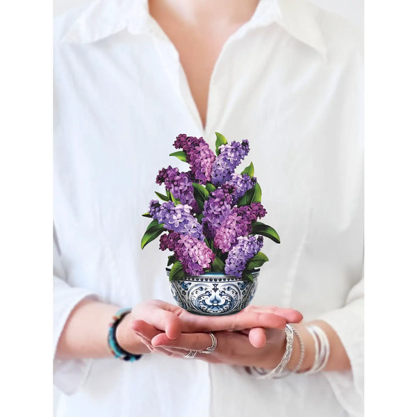 Garden Lilac Mini Pop Up Card