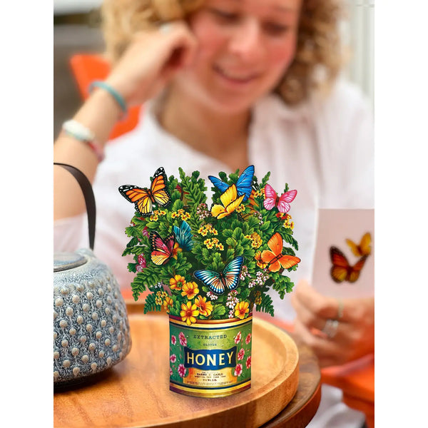 Butterflies & Butter Cups Mini Pop Up Card
