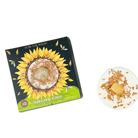 Flower Power with Amber Bath Bomb