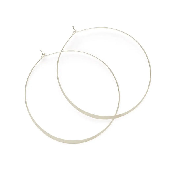Sterling Silver Hoop Earrings