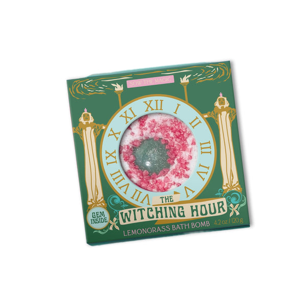 Witching Hour w Adventurine Bath Bomb