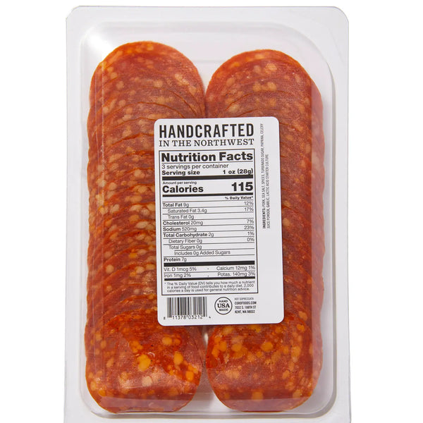 Hot Sopressata Sliced Pack