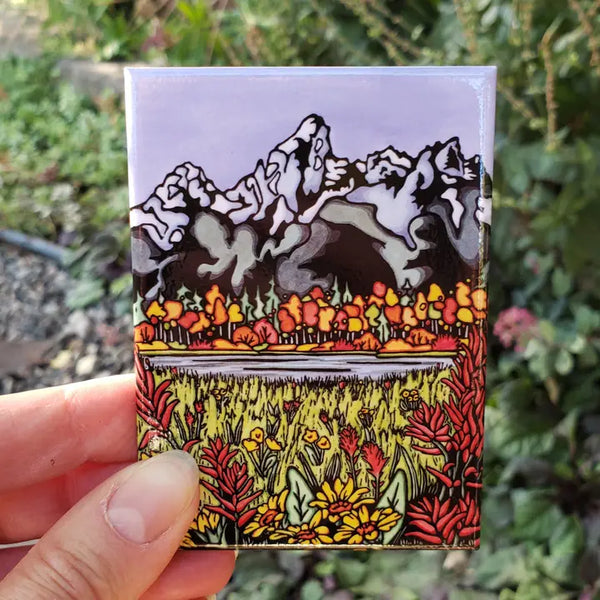 Tetons Magnet