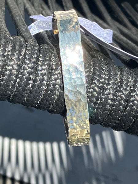Hammered Sterling Silver Cuff
