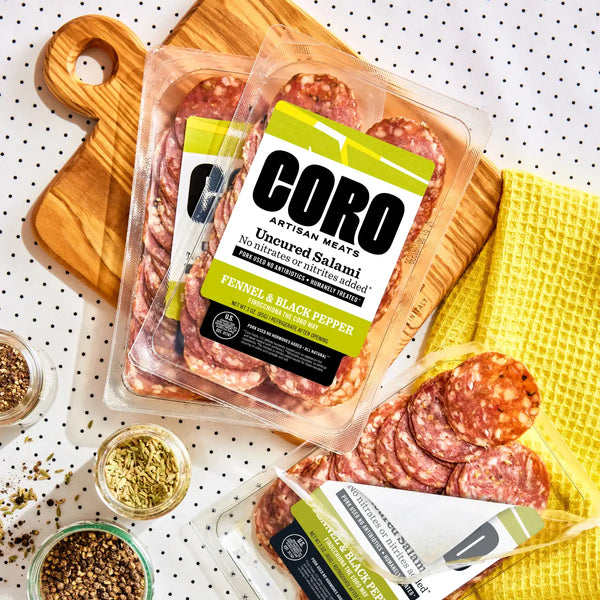 Fennel & Black Pepper Sliced Salami