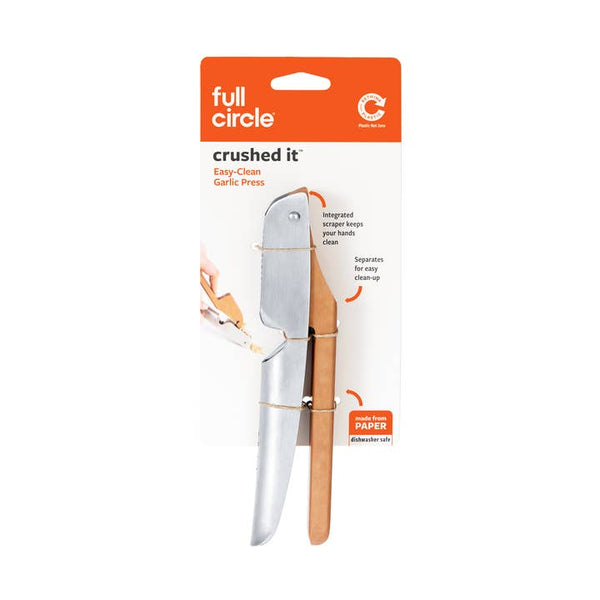 Crushed It - Easy-Clean Garlic Press