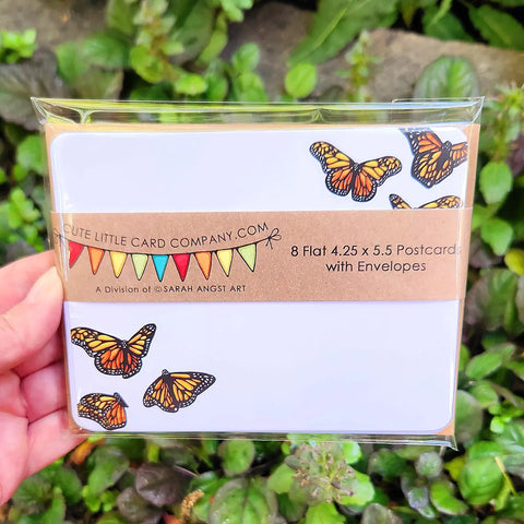 Monarch Flat Card Set of 8