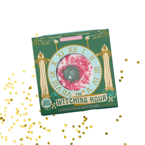 Witching Hour w Adventurine Bath Bomb