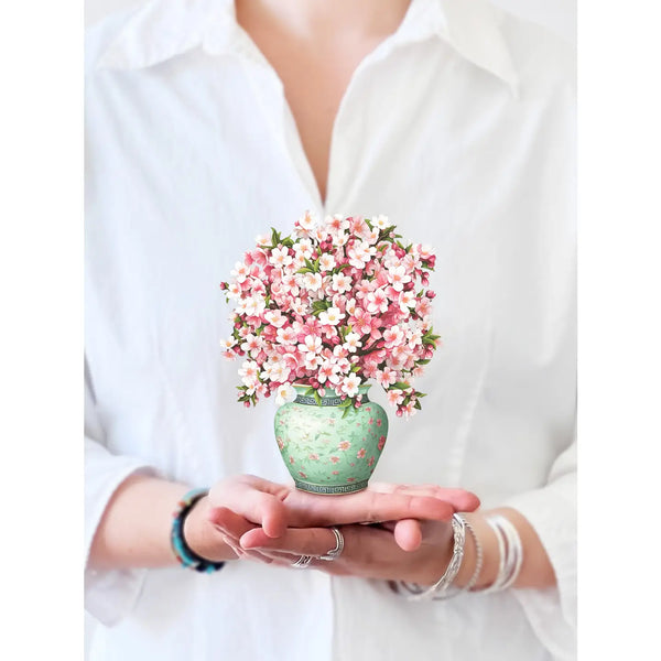 Japanese Cherry Blossom Mini Pop Up Card