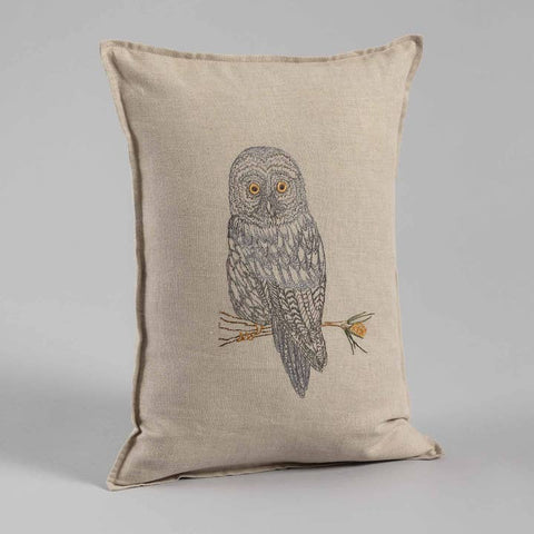 Great Grey Owl Pillow