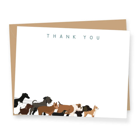 Dogs Flat Card Set of 10