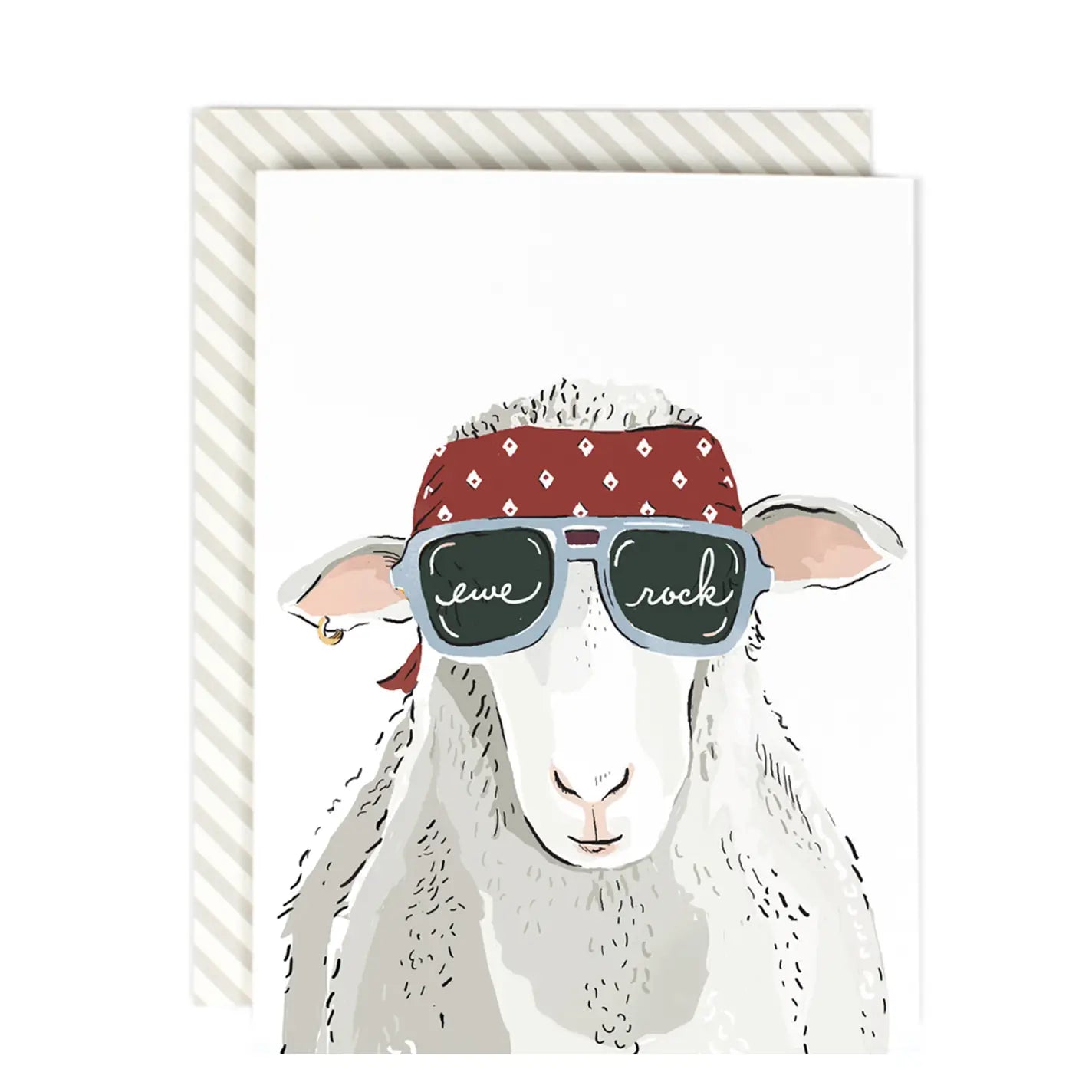 Ewe Rock 2.0 Card