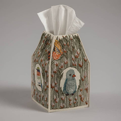 Birdhouse Tissue Box Cover