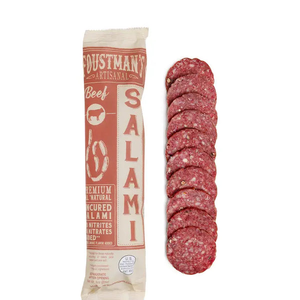 All Natural Uncured Beef Salami 8oz