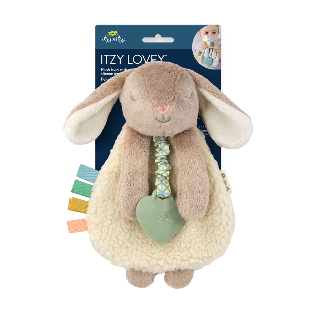 Taupe Bunny Itzy Lovey Plush