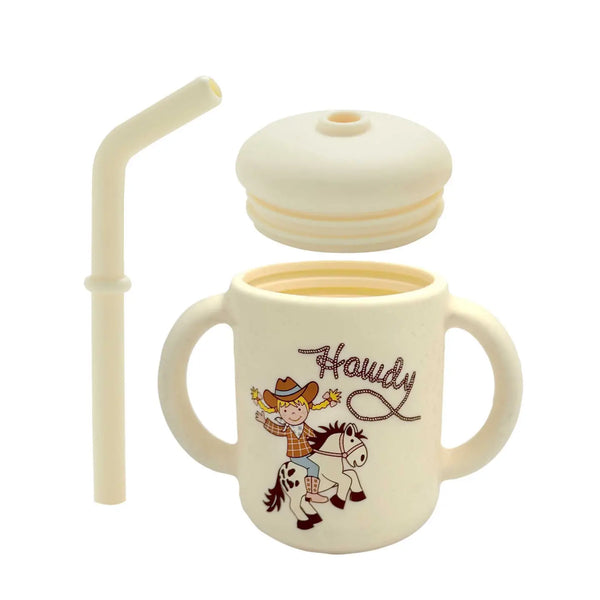 Howdy Cowgirl Fresh & Messy Sippy Cup