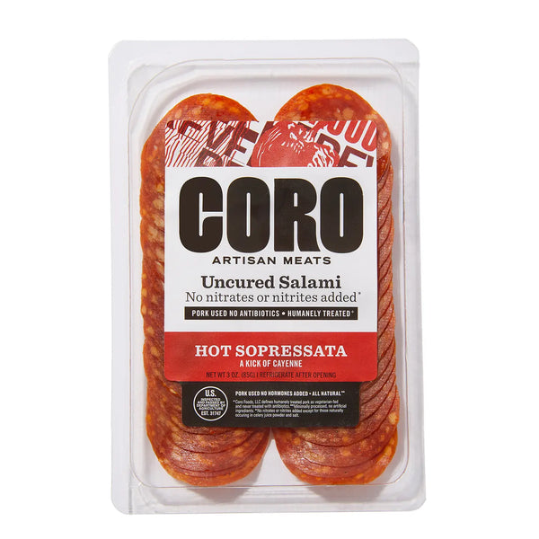 Hot Sopressata Sliced Pack