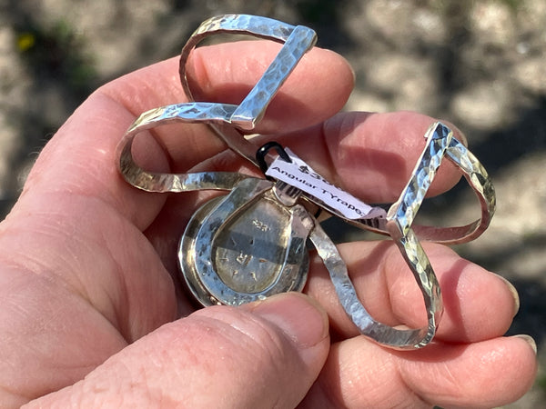 Wyoming Jade Angular Trapezoid Bracelet