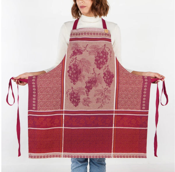 Jacquard Grapes Apron