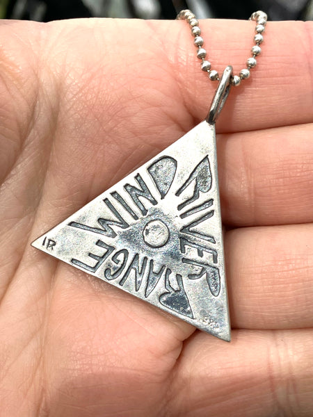 Wind River Range Silver Necklace