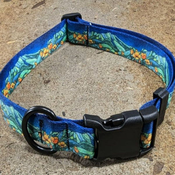 Mount Tam Dog Collar-- LARGE