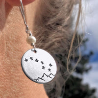 Silver Big Dipper Earrings