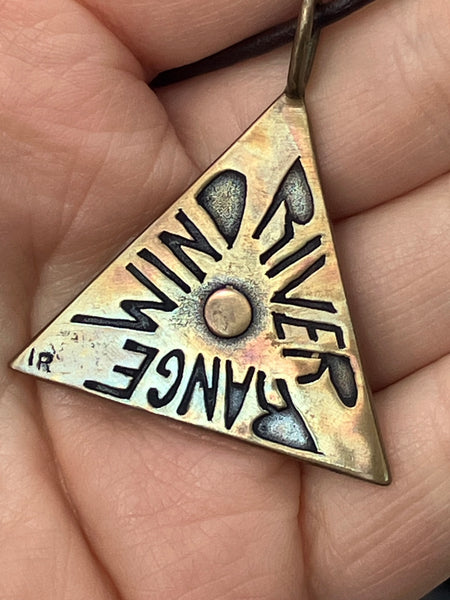 Wind River Range Bronze Necklace
